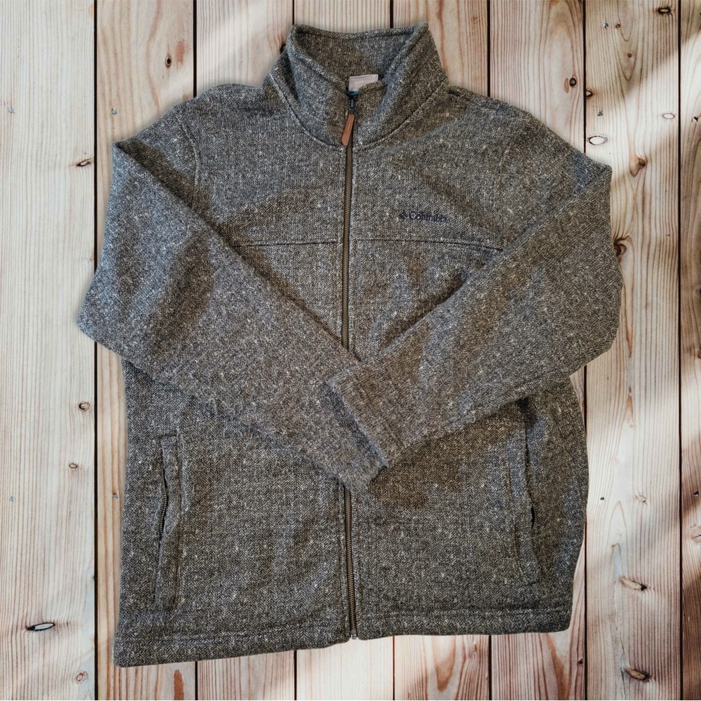 Gray Columbia Full-Zip Jacket